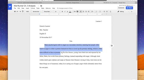 How to Write an Essay in MLA Format on Google Docs with a Clear Focus on Engaging Readers